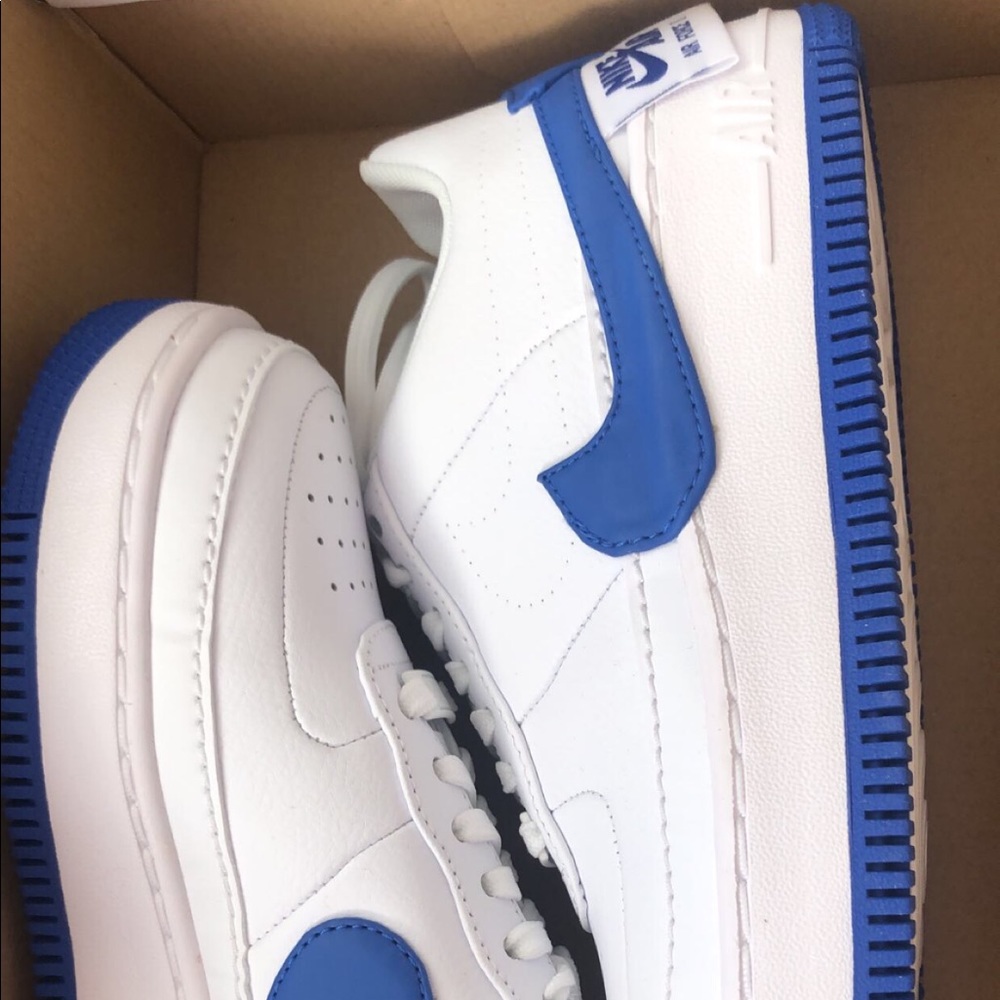 Nike Air Force 1 low jester xx white royal blue